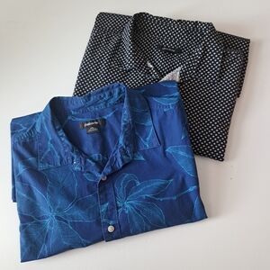 2 pack) claiborne men's short sleeve shirts size xxl < read the‎ details.>